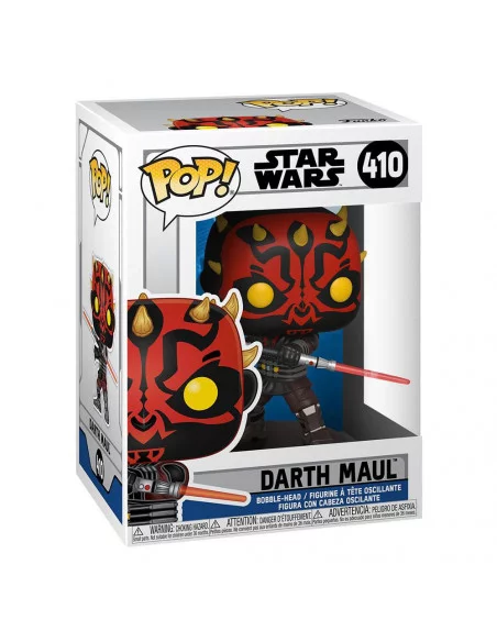 es::Star Wars: Clone Wars POP! Star Wars Vinyl Figura Darth Maul 9 cm