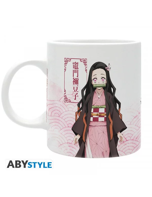 ABYstyle Tazza Demon Slayer - 320 Ml - Tanjiro E Nezuko - Ceramica