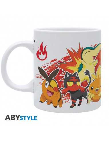 es::Pokémon Taza Fire Starters White 320 ml