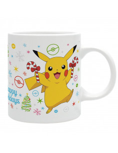 es::Pokémon Taza Pikachu Christmas 320 ml