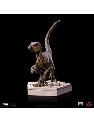 es::Jurassic World Icons Estatua Velociraptor B 9 cm