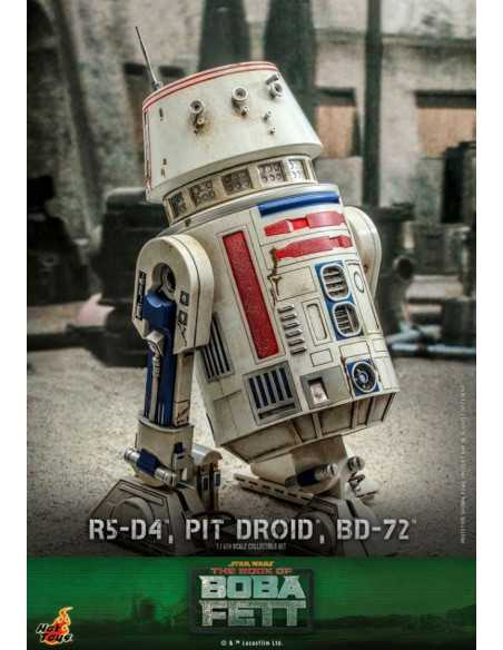 es::Star Wars The Mandalorian Figuras 1/6 R5-D4, Pit Droid, & BD-72