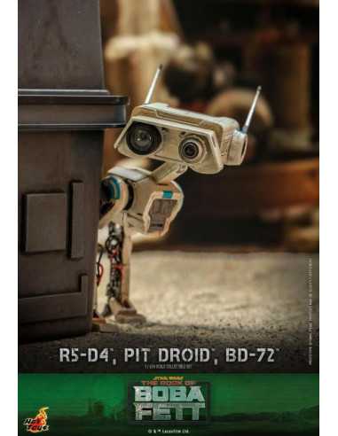 es::Star Wars The Mandalorian Figuras 1/6 R5-D4, Pit Droid, & BD-72