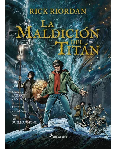 es::Percy Jackson III: La maldición del titán (Novela Gráfica)