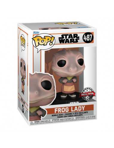 es::Star Wars The Mandalorian Figura POP! Frog Lady 9 cm