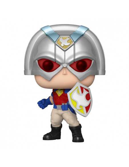 es::Peacemaker Funko POP! Peacemaker w/Shield 9 cm