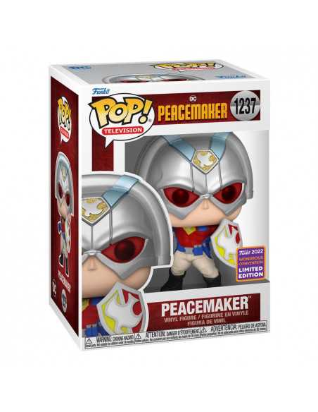 es::Peacemaker Funko POP! Peacemaker w/Shield 9 cm