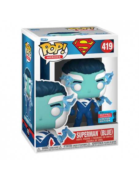 es::DC Comics Funko POP! Superman (Blue) (NYCC/Fall Con.) 9 cm
