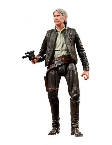 es::EMBALAJE DAÑADO. Star Wars Episode VII Black Series Archive Figura Han Solo 15 cm