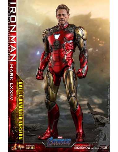 es::Vengadores: Endgame Figura Diecast 1/6 Iron Man Mark LXXXV Battle Damaged Version Hot Toys 32 cm