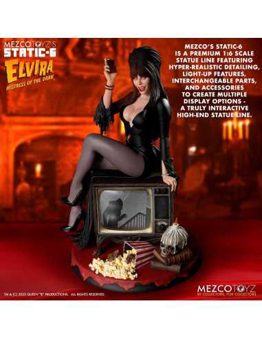 es::Elvira Mistress of the Dark Estatua 1/6 Static-6 Elvira