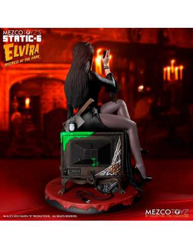 es::Elvira Mistress of the Dark Estatua 1/6 Static-6 Elvira