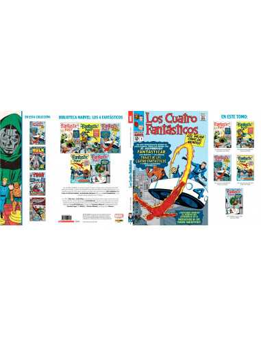 es::Biblioteca Marvel. Los Cuatro Fantásticos 1. 1961-62
