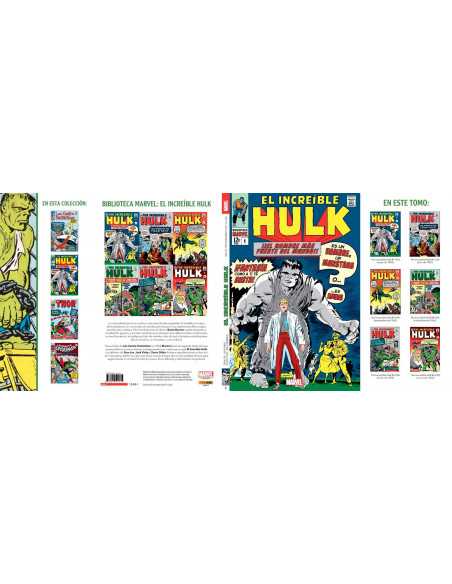 es::Biblioteca Marvel. El Increíble Hulk 1. 1962-63