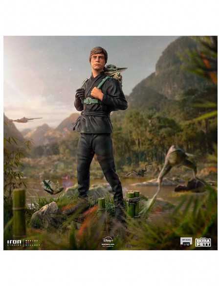 es::Star Wars Book of Boba Fett Figura Luke Skywalker and Grogu Training