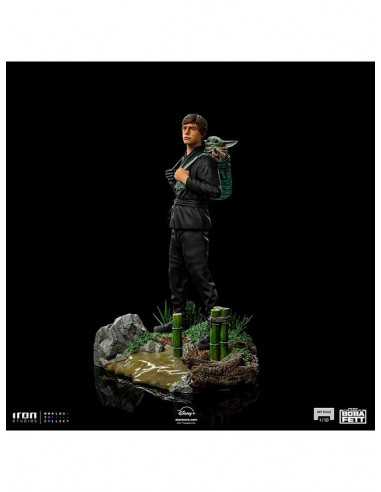 es::Star Wars Book of Boba Fett Figura Luke Skywalker and Grogu Training