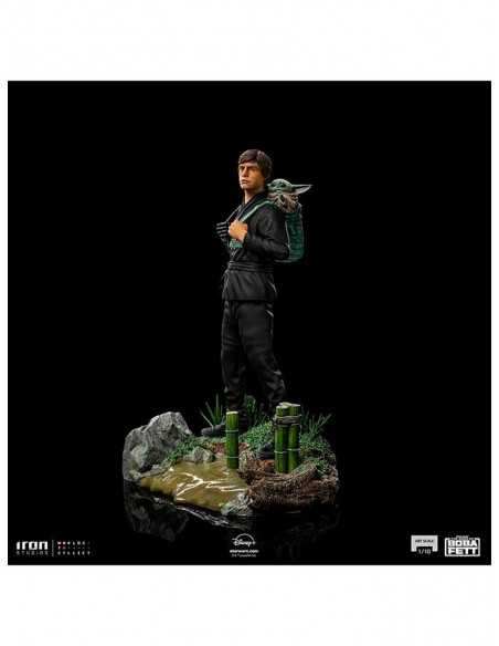 es::Star Wars Book of Boba Fett Figura Luke Skywalker and Grogu Training