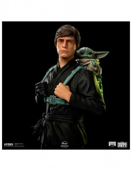 es::Star Wars Book of Boba Fett Figura Luke Skywalker and Grogu Training