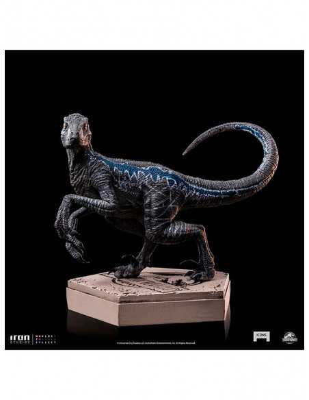 es::Jurassic World Figura Icons Velociraptor Blue B