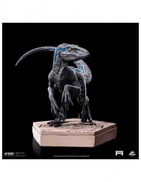 es::Jurassic World Figura Icons Velociraptor Blue B