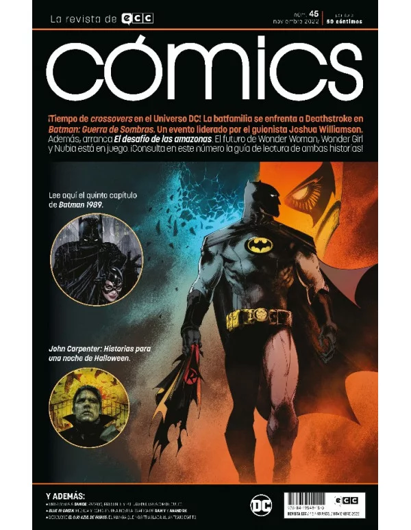 Comprar comic Ecc Ediciones ECC Cómics 45 (Revista) - Mil Comics: Tienda de  cómics y figuras Marvel, DC Comics, Star Wars, Tintín