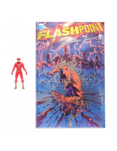 es::DC Page Punchers Figura & Cómic The Flash (Flashpoint) Metallic Cover Variant (SDCC) 8 cm