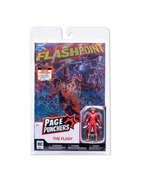 es::DC Page Punchers Figura & Cómic The Flash (Flashpoint) Metallic Cover Variant (SDCC) 8 cm