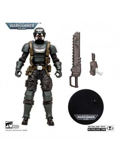 es::Warhammer 40k Darktide Figura Veteran Guardsman 18 cm
