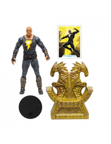 es::DC Black Adam Movie Figura Black Adam with Throne 18 cm