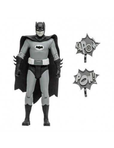 es::DC Retro Figura Batman 66 Batman (Black & White TV Variant) 15 cm