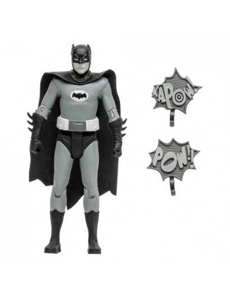 es::DC Retro Figura Batman 66 Batman (Black & White TV Variant) 15 cm