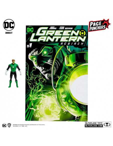 es::DC Page Punchers Figura & Cómic Green Lantern (Hal Jordan) 8 cm