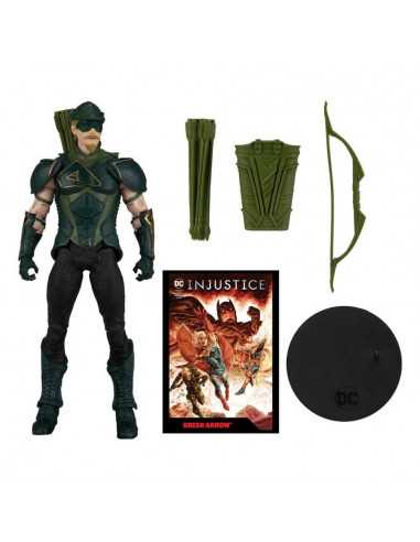 es::DC Page Punchers Figura & Cómic Green Arrow (Injustice 2) 18 cm