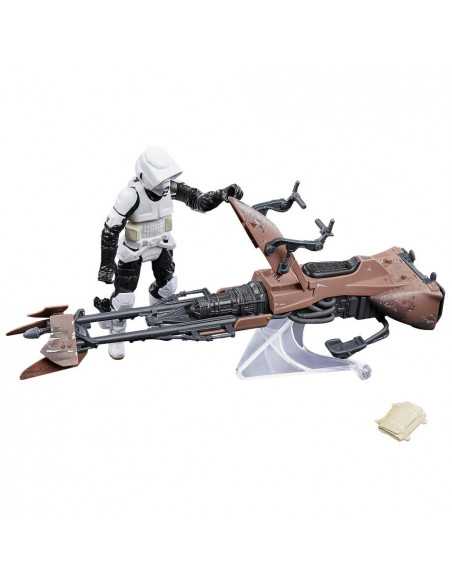 es::Star Wars Vintage Collection Figuras Speeder Bike & Scout trooper 10 cm