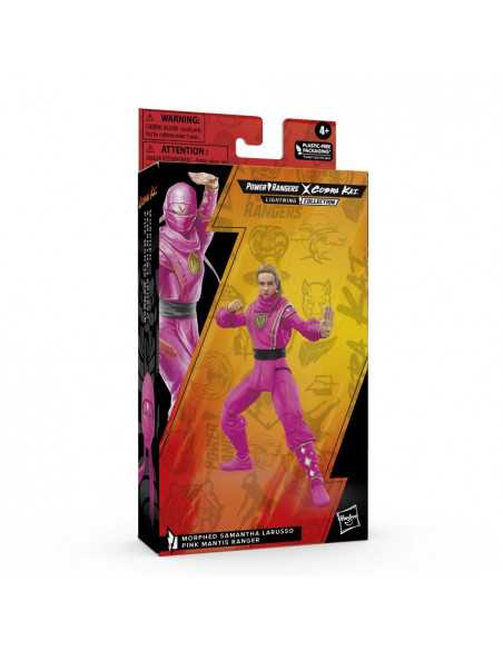 es::Power Rangers x Cobra Kai Lightning Collection Figura Samantha LaRusso Morphed Pink Mantis 15 cm