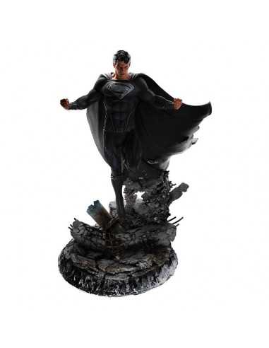 es::Zack Snyder's Justice League Estatua 1/4 Superman Black Suit 65 cm