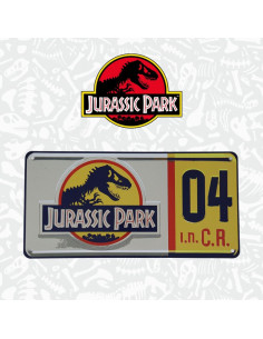 es::Parque Jurásico Replica 1/1 Matrícula Dennis Nedry 2