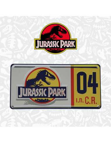 es::Parque Jurásico Replica 1/1 Matrícula Dennis Nedry