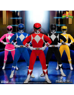es::Mighty Morphin Power Rangers 5 Figuras 1/12 Power Rangers One:12 Collective