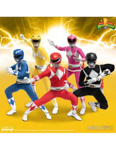 es::Mighty Morphin Power Rangers 5 Figuras 1/12 Power Rangers One:12 Collective