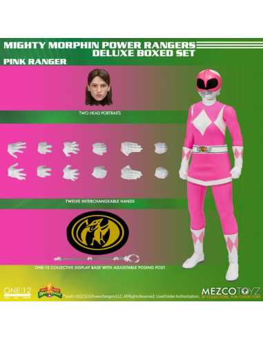 es::Mighty Morphin Power Rangers 5 Figuras 1/12 Power Rangers One:12 Collective