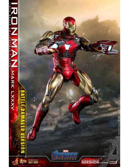 es::Vengadores: Endgame Figura Diecast 1/6 Iron Man Mark LXXXV Battle Damaged Version Hot Toys 32 cm es::Vengadores: Endgame Figura Diecast 1/6 Iron Man Mark LXXXV Battle Damaged Version Hot Toys 32 cm