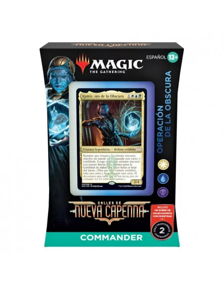 es::Magic the Gathering Calles de Nueva Capenna Operación de la Obscura Mazo de Commander en castellano