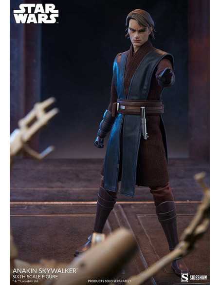 es::Star Wars The Clone Wars Figura 1/6 Anakin Skywalker Sideshow 31 cm