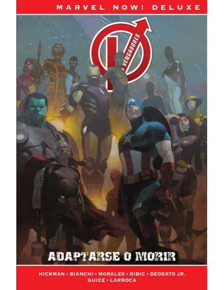 es::Los Vengadores de Jonathan Hickman 05. Adaptarse o morir (Cómic Marvel Now! Deluxe) Nueva edición