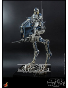 es::Star Wars The Clone Wars Figura 1/6 ARF Trooper & 501st Legion AT-RT Hot Toys 30 cm