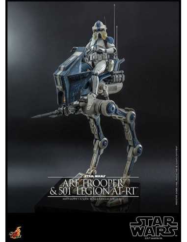 es::Star Wars The Clone Wars Figura 1/6 ARF Trooper & 501st Legion AT-RT Hot Toys 30 cm