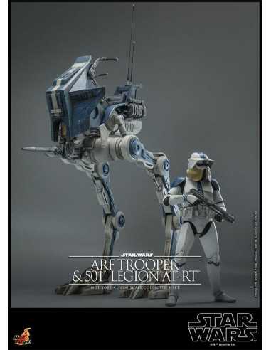 es::Star Wars The Clone Wars Figura 1/6 ARF Trooper & 501st Legion AT-RT Hot Toys 30 cm