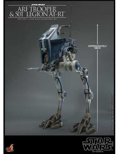 es::Star Wars The Clone Wars Figura 1/6 ARF Trooper & 501st Legion AT-RT Hot Toys 30 cm