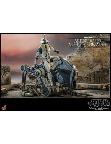 es::Star Wars The Clone Wars Figura 1/6 ARF Trooper & 501st Legion AT-RT Hot Toys 30 cm
